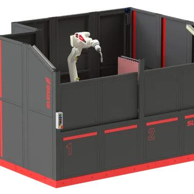Compact Dual Station Weld Cell