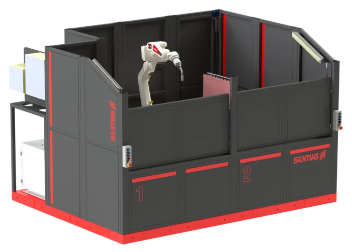 Compact Dual Station Weld Cell