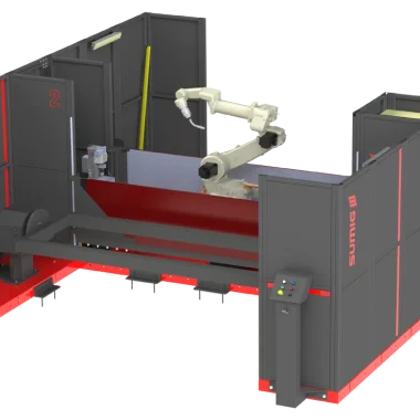 Large Part Dual Station Weld Cell